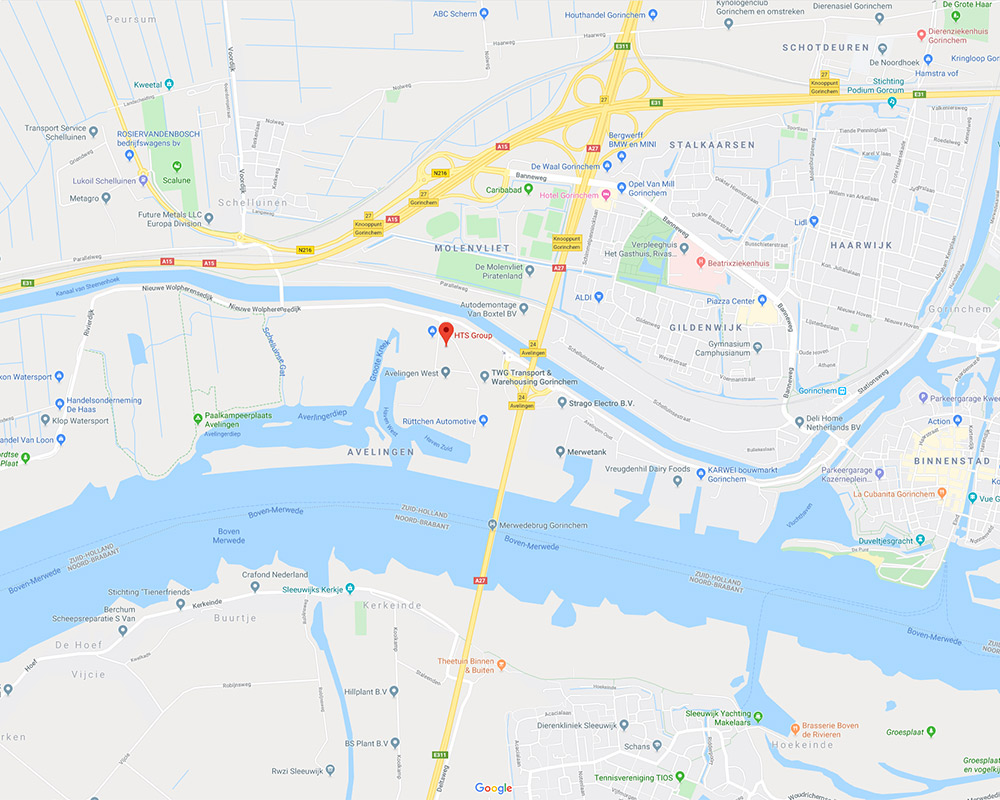 Map location HTS Group